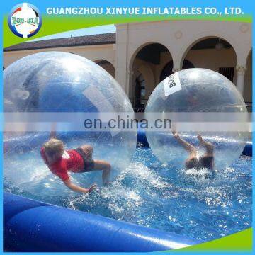 2014 best selling good quality inflatable bouncy ball grow in water