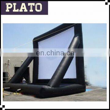 Strong inflatable screen with studdles/customized inflatable screen for large event