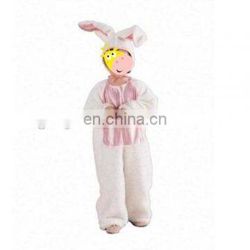 White rabbit baby crawl costume for 6-18 month baby