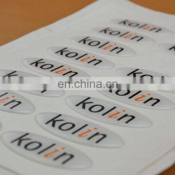 Top Quality Custom Resin Dome Clear Epoxy Dome Sticker