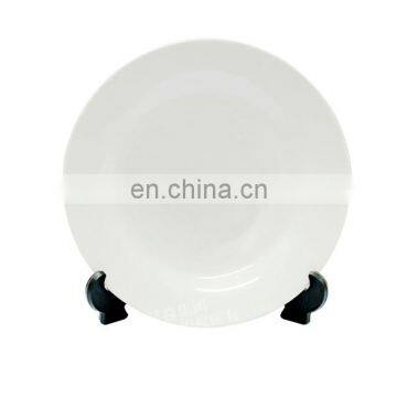 China Manufacturer Supply High Grade White Ceramic Plate Hot Sale White Sublimation Ceramic Plate for Decoration photo-2