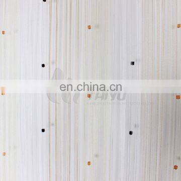 Beaded Gold Metal Living Room String Curtain Fabric photo-2