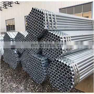 Galvanized round steel pipe / tube / pre galvanized round steel pipe structural tube