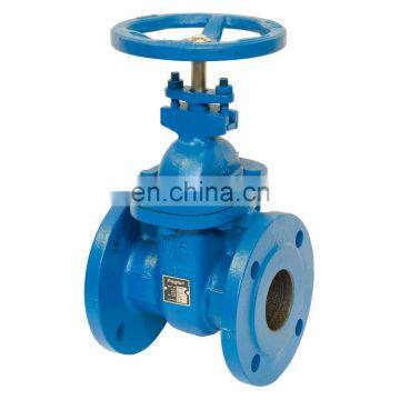 top quality manual operation soft sealed cast steel 4 inch 6 inch gate valve