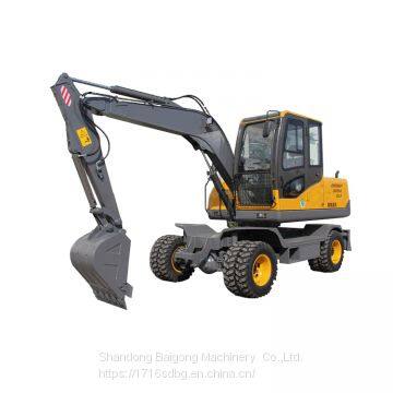 DLS880-9A 8 tons wheeled hydraulic  high-quality and stable performance   excavator