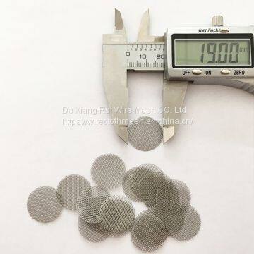 Plain Woven Stainless Steel Smoking Pipe Screens Ultra Thin for Filter photo-2