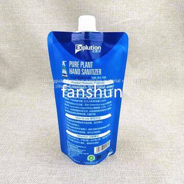 The Manufacturer Customized 450M Detergent Packaging Bag Car Washing Crystal Bag Standing With Nozzle 500ml Detergent Bag photo-4