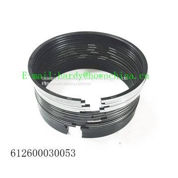 WEICHAI WD615 Engine Piston Ring 612600030053 for SINOTRUK HOWO Spare Parts