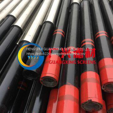 Perforated Holes Pipe Metal K55 J55 Steel Based Screen Pipe Oil Well Casing photo-2