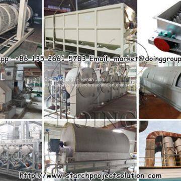 High quality cassava processing machine used in starch production and flour production