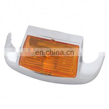 Cafe Racer Motorcycle LED Front Fender Tip Light Leading Edge Driving Brake Light For Harley FLSTC FLHT FLHTCU FLHR photo-4