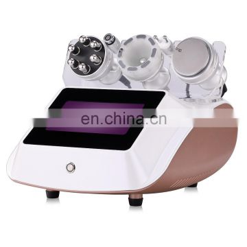 Portable 5 In 1 Electroporation RF Facial Lifting/ Vacuum Cavitation Body Slimming Beauty Machine