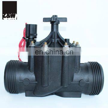 3" solenoid magnetic irrigation valve DN80 water flow control 300PH plastic