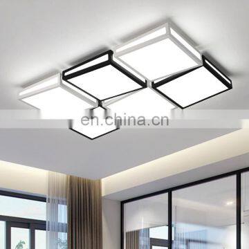 Creative LED Ceiling Lamp Simple Square Living Room Lamp photo-2