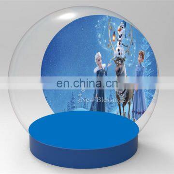 New Human Size Snow Ball Globe Giant Inflatable Snow Globe for Outdoor Advertising Ball photo-2