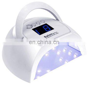 newest 2021 portable 80 w 42 pieces UV  led nail dryer gel nail lamp light for Salon home use