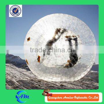 inflatable1.0mm thickness pvc/tpu durable frostproof zorb ball, human sphere zorbing for kids and adults for sale