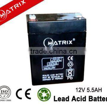 12V Matrix Battery Vedio Camera System 12v 5.5ah Battery