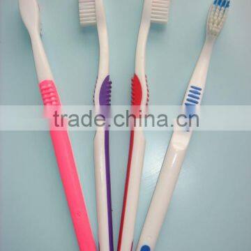 Toothbrush with colorful handle