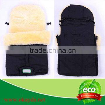 Stroller Sheepskin Foot Muff For Baby