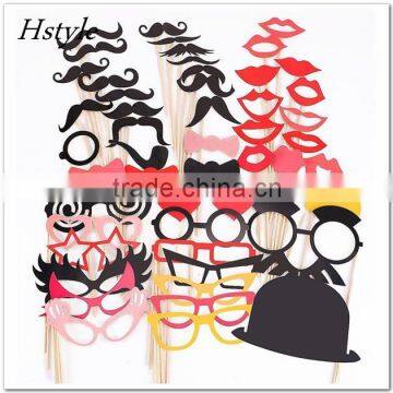 Photo Booth Props on A Stick DIY Kit for Wedding Birthday Party Decoration Favors Dress-up Photobooth Accessories PFB0090                        
                                                Quality Choice