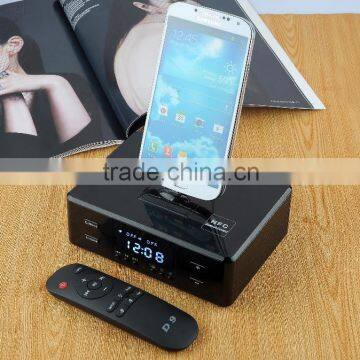 On-40MM Dual Magnetic Speaker For Iphone /Android Phone Docking Station Alarm Clock Speaker Bluetooth Speaker photo-2