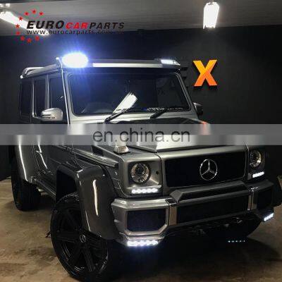 G WAGON W463 G63 Carbon Finber Over Fenders for G Class W463 4*4 G800 G900 G63 G65 Fender Flares Carbon Fiber photo-2