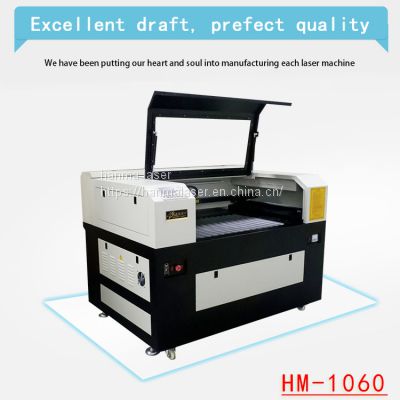 Mini Hanma Laser 80w/100w/130w/150w 1000*600mm HM-1060 plexiglax/ glass/crystal laser cutting&engraving machine