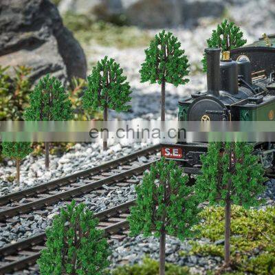 Artificial mini iron wire model tree for architecture scale model scenery layout