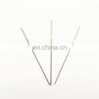 High Quality Golden Tail Needle in The Grid Bead Embroidery Needle Knitting Needle