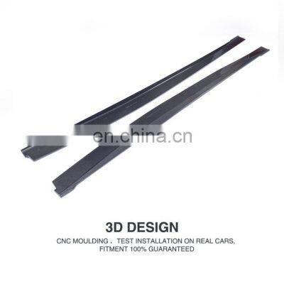 ML Style Q50 Carbon Fiber Side Skirt Sills for Infiniti Q50 Sedan 4-Door 13-17 photo-5