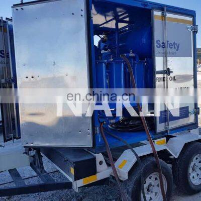 1800-9000L/H Moble Insulating Oil Filtretion Plant Vacuum Transformer Oil Filter Machine photo-3