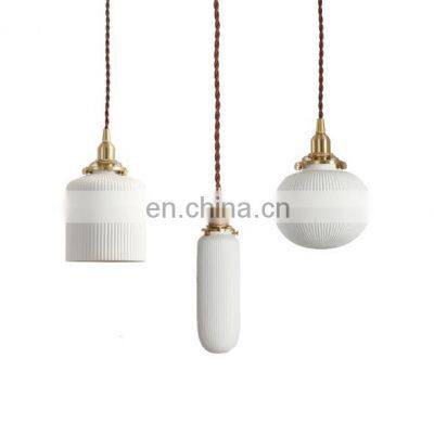 Decorative White Ceramics Wall Lamp E27 Long Arm Indoor Wall Lamp