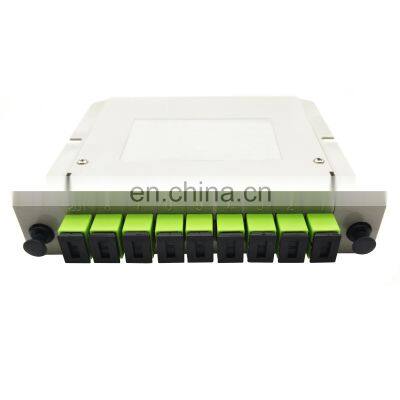 Fiber Optic Equipment Plc Splitter 1x2 1x4 1x8 SC UPC/APC LGX Box Fiber PLC Splitter Single Mode LGX Module Optical PLC Splitter photo-3
