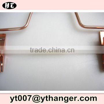 Rose Gold Metal Clips Sexy Underwear Hanger for Pants photo-3