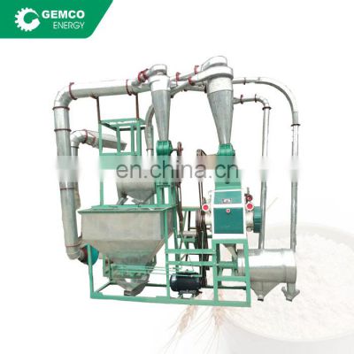 wet flour flour milling machinery grain corn crusher commercial flour bag packaging machine