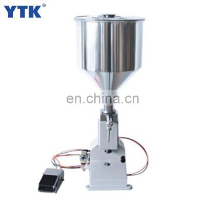 Semi Automatic Single Head Chinese Paste Liquid Dual Use Pneumatic Filling Machine For Jams