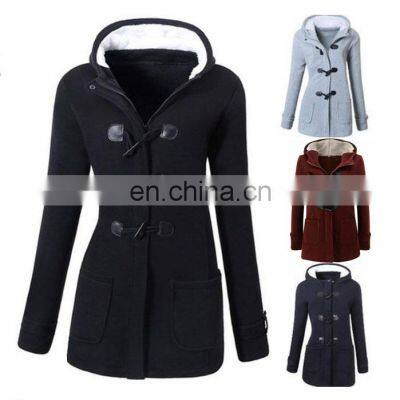 Factory Custom Women's Spring and Autumn Long-sleeved Casual Sports Hooded Zipper Start Sweater Jacket Women S-5XL photo-1