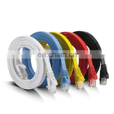 Flat CAT7 patch cord cable 1M/2M/3M/8M/10M OEM