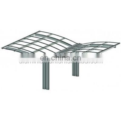 Cheap morden aluminium Y shape carport