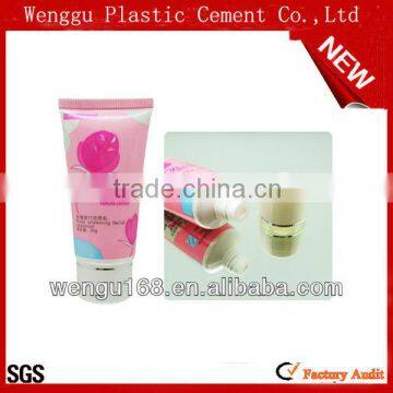 30mm high quality clear printed PE Round and plastic packaging tube with screw cap                        
                                                Quality Choice