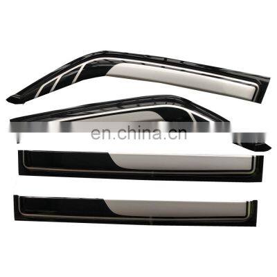 2 Color Vent Visor Side Window Deflector 4pcs Visor For Hilux Revo