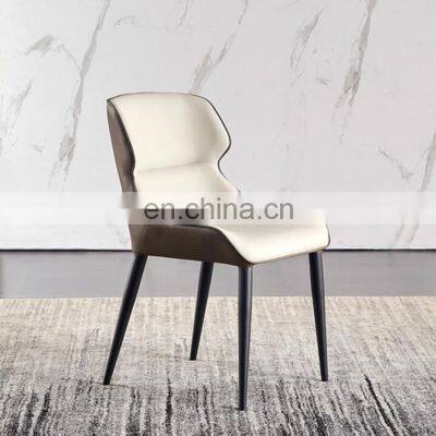 Leather Modern Luxury Dinning Table Chiars Restaurant Dinning Room Chairs for Dining Room photo-3