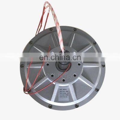 500W 350RPM Low RPM Disc Coreless Permanent Magnet Generator Outer Rotor