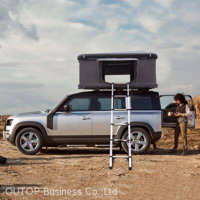 Custom Hard Shell Straight Support Camping Car Roof Top Tent Hard Cover Rooftop Tent for Sale photo-4