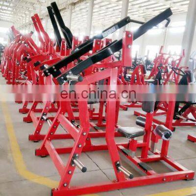 Горизонтальный тренажер для вертикального тяги с накладными дисками Hammer Strength, тренажер для грудных мышц и верхней и нижней части спины photo-2