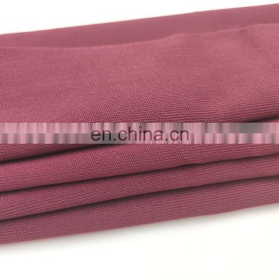 Color fashionable manufacturer sell polyester good-feeling rib 2*1 twist rib knit top