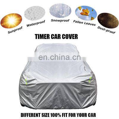 HFTM 100% All Waterproof Fitment Cotton Lining Design Scratch Resistant Car Fold Able Covers for FORD EDGE Zipper Design HOT photo-5