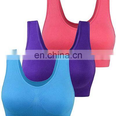 Wholesale Breathable Fitness Women Sports Yoga Bra Fitness Workout Sports Running Women BRA