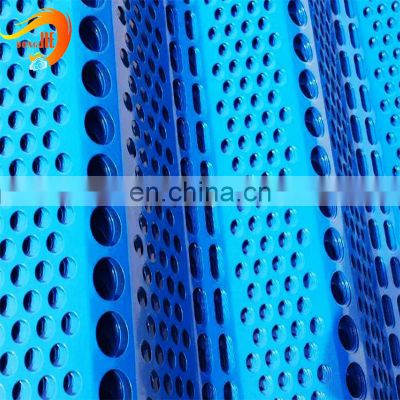 Strong Perforated metal mesh for Noise Barriers Wind Dust Net